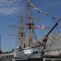 Historic Chatham Dockyard England 4K