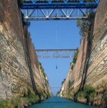 Corinth Canal 4K Classical Greece 4