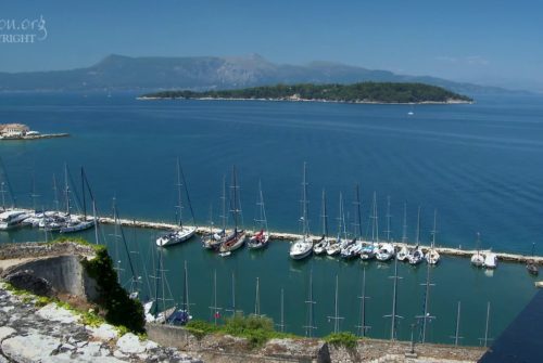 Classical Greece Cruise 9 Corfu Fort 4K